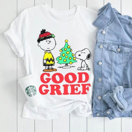 Good Grief Charlie Brown Snoopy Christmas Tree Shirt, Merry Christmas Shirt