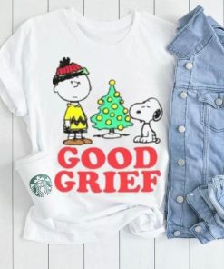 Good Grief Charlie Brown Snoopy Christmas Tree Shirt