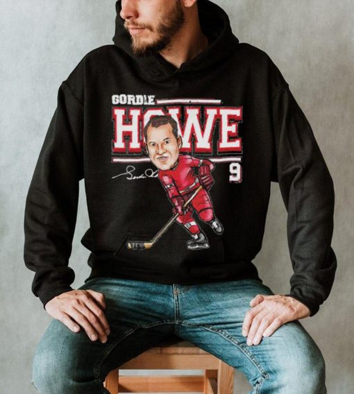 Gordie Howe Detroit Cartoon shirt