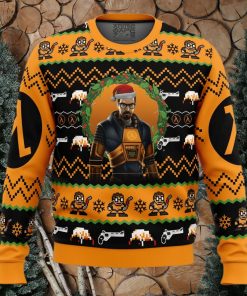 Gordon Freeman Half Life Ugly Christmas Sweater