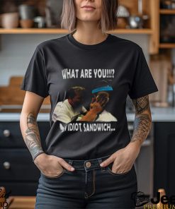 Gordon Ramsay What Are You An Idiot Sandwich T Shirt