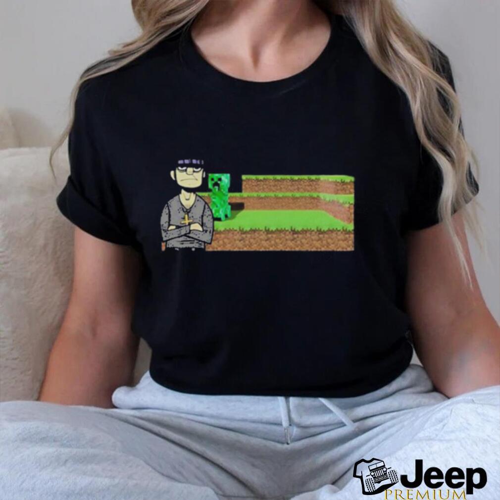 Minecraft Boys' Creeper Face Long Sleeve T-Shirt, Sizes XS-2XL