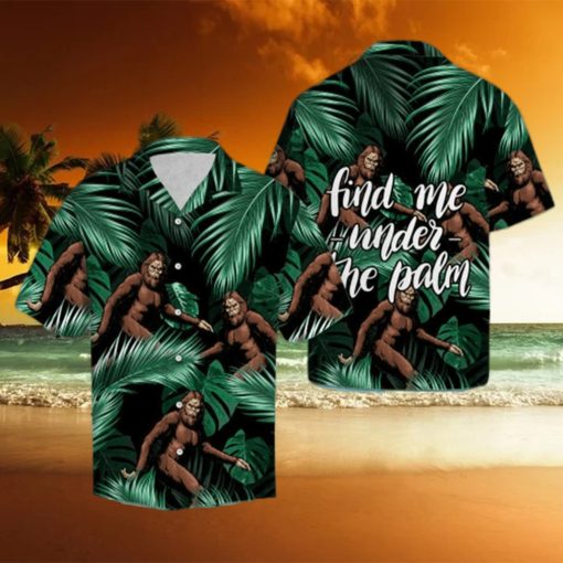 Goth Gang Cross Green Leaf Aloha Hawaiian Shirt