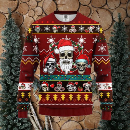 Goth Ugly Christmas Sweater Red Brown Ideas For Men Women