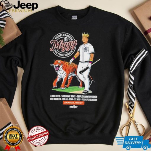 Gracias miggy the final season homepage detroit tigers shirt