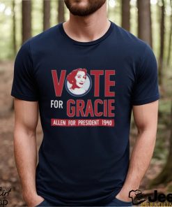 Gracie Allen For President See Artist Note Vintage shirt