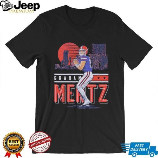 Graham Mertz College player city shirt