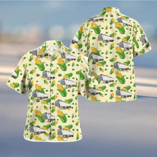 Grain Trailer Hawaiian Shirt