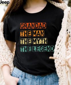 Grandad Man The Myth Legend Father’s Day T shirt