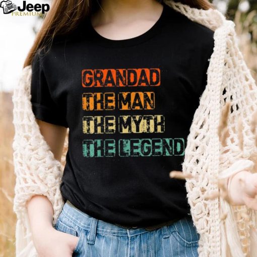 Grandad Man The Myth Legend Father’s Day T shirt