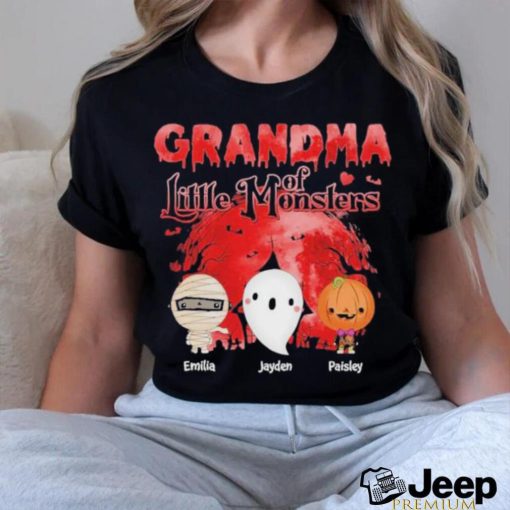 Grandma Of Little Monsters Halloween Shirt