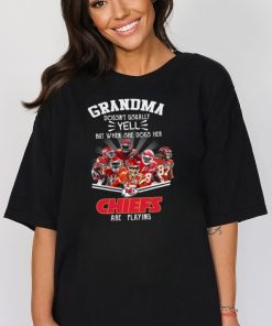 Grandma doesn’t usually yell but when she does her Chiefs are playing new shirt