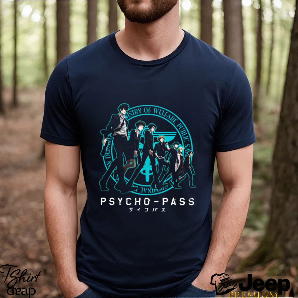 Graphic Funny Anime Psycho Pass Main Characters Unisex T Shirt