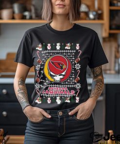 Grateful Dead Arizona Cardinals Ugly Christmas Shirt