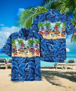 Grateful Dead Dancing Bears Hawaiian Shirt Summer Gift For Friend