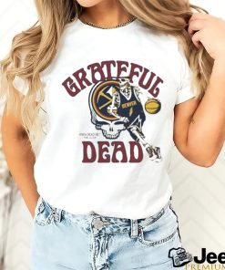 Grateful Dead Denver Nuggets Skull Skeleton Shirt