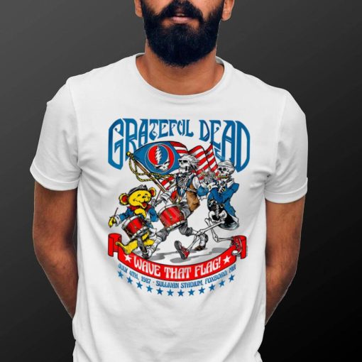 Grateful Dead Gd 4Th Of July T White Standard Short Sleeve T Shirt