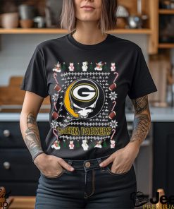 Grateful Dead Green Bay Packers Ugly Christmas Shirt