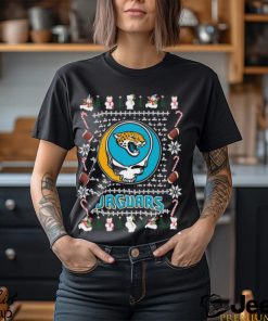 Grateful Dead Jacksonville Jaguars Ugly Christmas Shirt