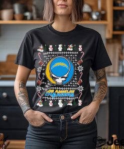 Grateful Dead Los Angeles Chargers Ugly Christmas Shirt