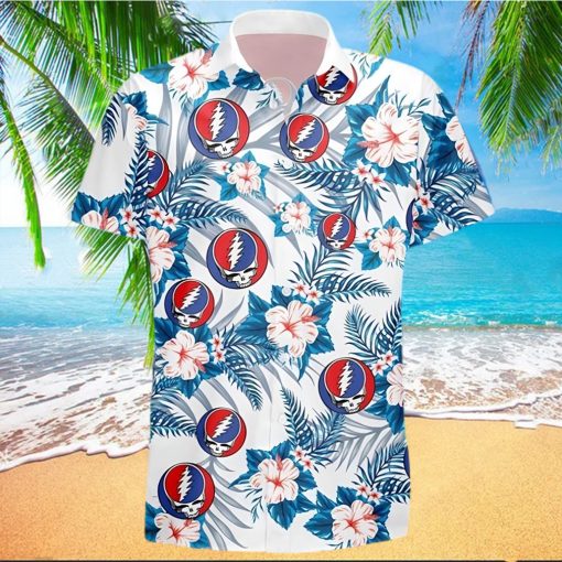 Grateful Dead Rock Band Hawaiian Shirt Hawaii Music