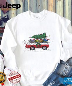 Grateful Dead bears riding car Reindeer Games Ahead Merry Christmas 2023 shirt