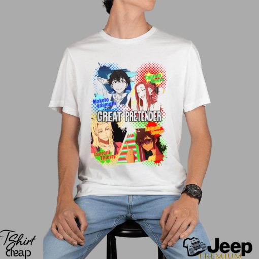 Great Pretender Colored Graphic Anime Art Unisex T Shirt