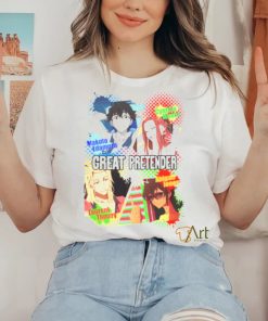 Great Pretender Colored Graphic Anime shirt