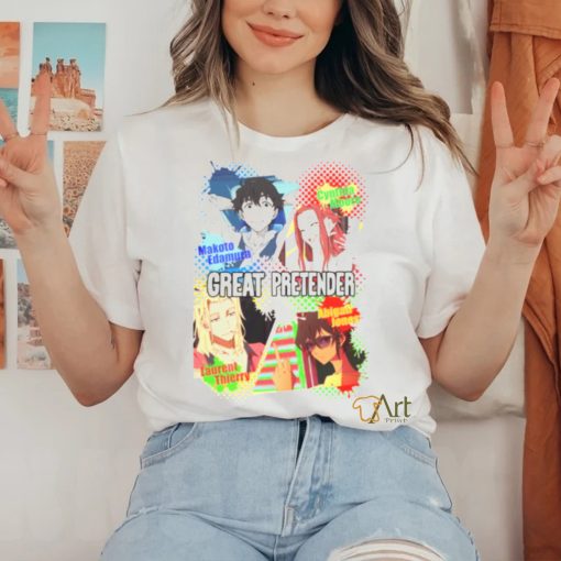 Great Pretender Colored Graphic Anime shirt