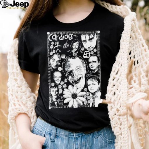 Greats of Cardiacs faces art shirt