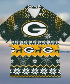 Green Bay Christmas Hawaiian Shirt