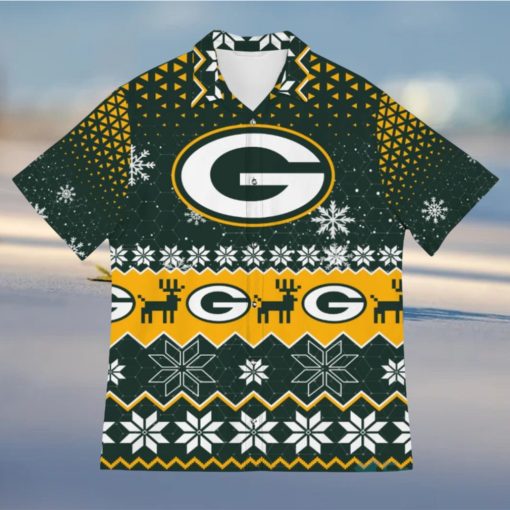 Green Bay Christmas Hawaiian Shirt