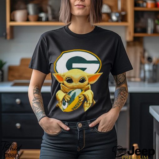 Green Bay Packers Baby Yoda shirt