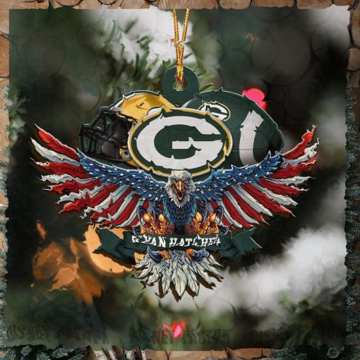 Green Bay Packers Decorations, Eagles Christmas Ornaments