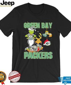 Green Bay Packers Grinch and Max NFL Christmas shirt