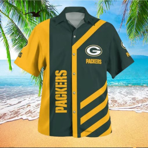 Green Bay Packers Hula 3D Hawaiian Shirt Best For Fans Beach Gift For Men And Women