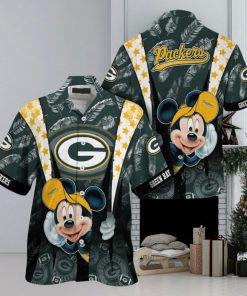 Green Bay Packers Mickey Mouse NFL Hawaiian Shirt