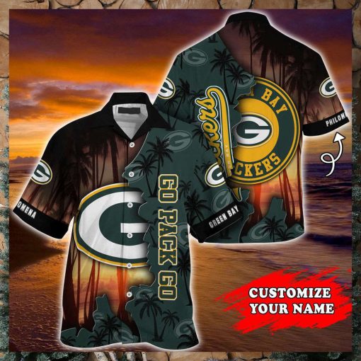 Green Bay Packers NFL Customized Summer Hawaii Shirt For Sports Enthusiasts