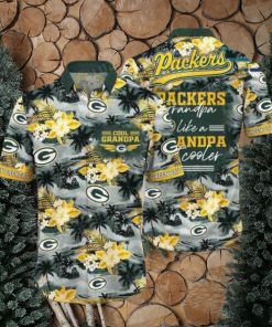 Green Bay Packers NFL Hawaiian Shirt For Grandparent Beach Shirt