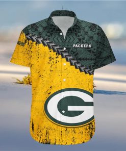 Green Bay Packers NFL Polynesian Tattoo Hawaiian Shirt