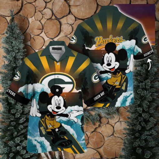 Green Bay Packers NFL Summer Customized Hawaii Shirt For Sports Fans