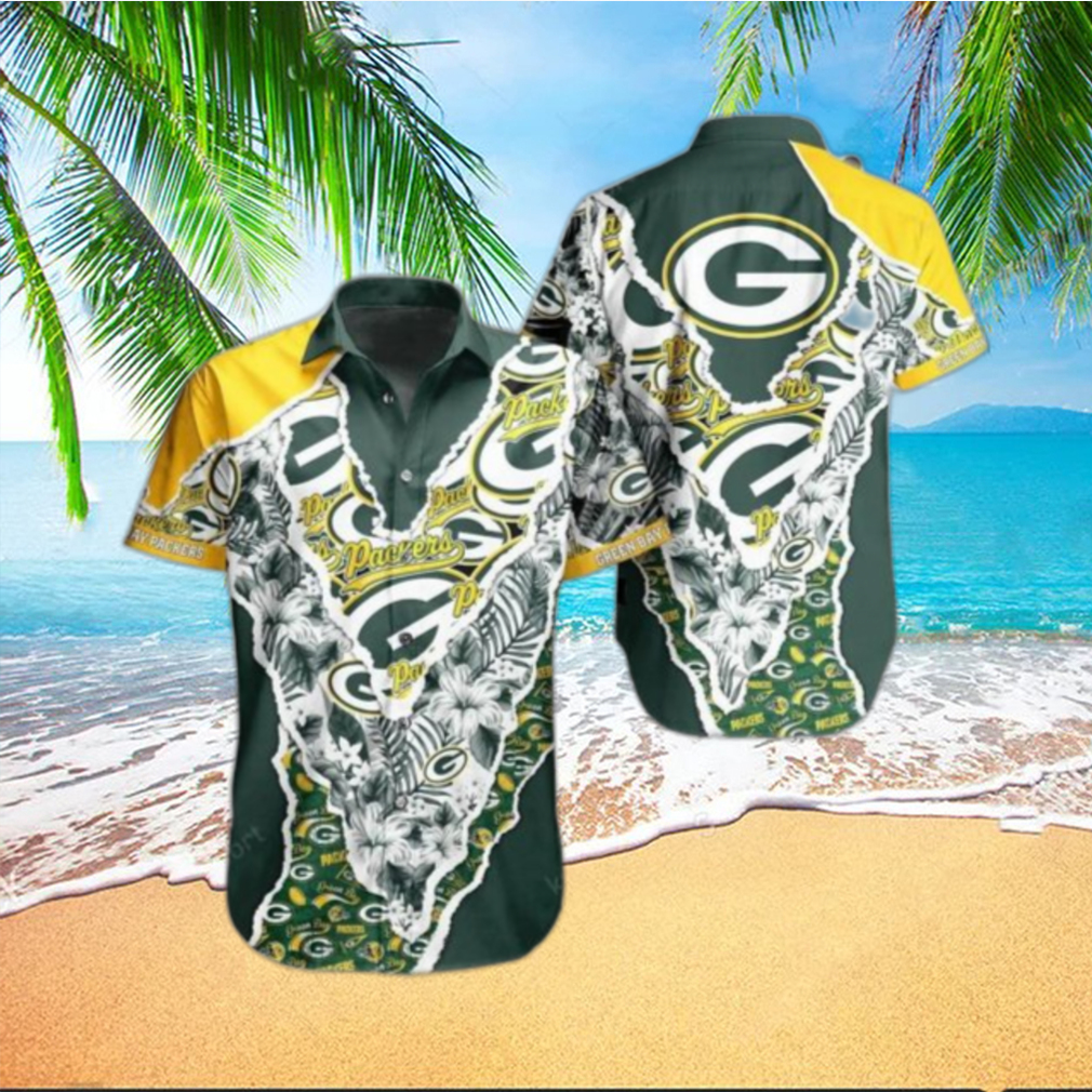 TRENDING] Green Bay Packers NFL Hawaiian Shirt, Retro Vintage Summer