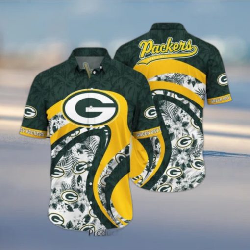 Green Bay Packers Nfl Hawaii Shirt Graphic Floral Tropical Pattern This Summer For Fan
