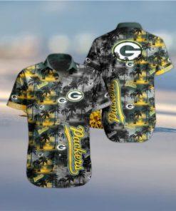 Green Bay Packers Nfl Hawaiian Shirt And Shirt Tropical Pattern Summer For Football Nfl Fans