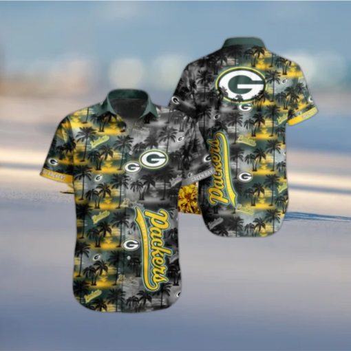 Green Bay Packers Nfl Hawaiian Shirt And Shirt Tropical Pattern Summer For Football Nfl Fans