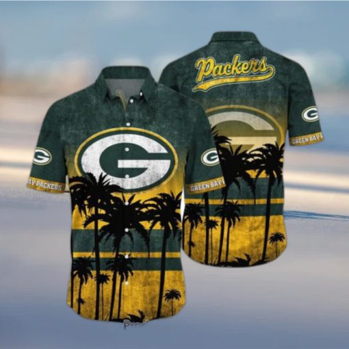 Green Bay Packers Nfl Hawaiian Shirt Tropical Pattern Graphic New Collection Summer Gift For Fan Nfl