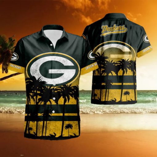 Green Bay Packers Nfl Summer Hawaiian Shirt And Shorts