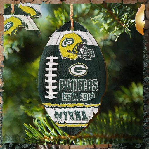 Green Bay Packers Ornaments, Nfl Christmas Decorations