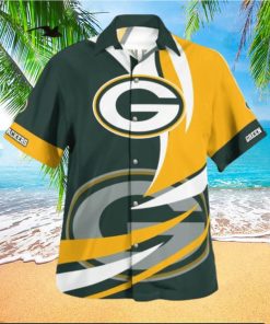 Green Bay Packers Retro 3D Hawaiian Shirt Best For Fans Beach Gift For Men And Women