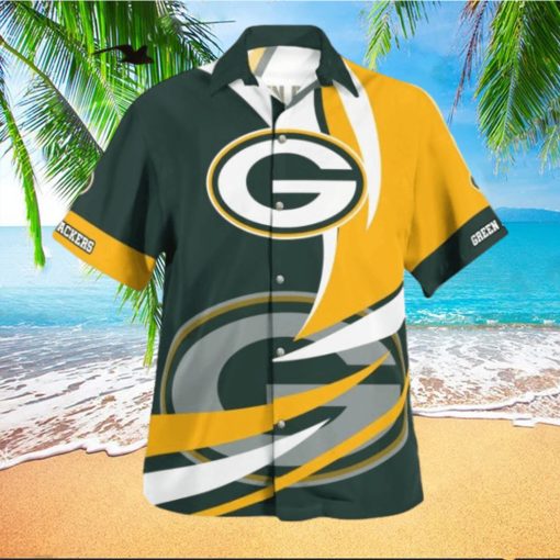 Green Bay Packers Retro 3D Hawaiian Shirt Best For Fans Beach Gift For Men And Women